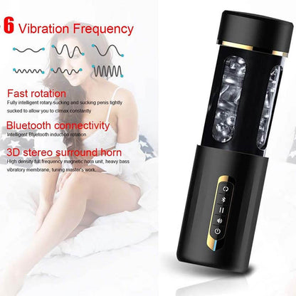 Bluetooth Sex Toy Thrusting Auto Blow New Masturbator