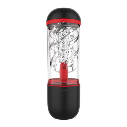 The Twister Sucking and Vibrating Hands-Free Masturbator - It Moans!