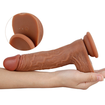Sex toys  dubaiD43LuxeRealisticSwinging&WarmingSiliconeVibratingDildowithRemoteControl8.5Inchtoys  men