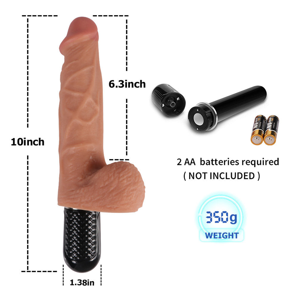 Sex toys  dubaiD13Silicone10FunctionClassicRealisticDildoVibratorwithBalls10Inchtoys  men