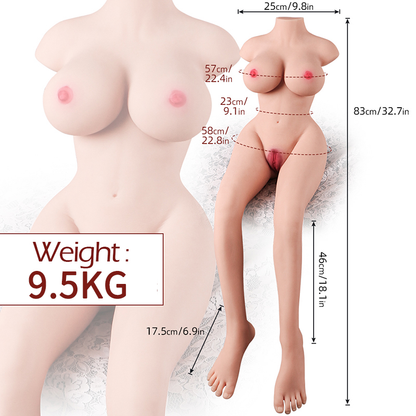 Sex toys  dubai9.5kg Male Erotic Sex Products Real 1:1 Solid Doll with Legstoys  men