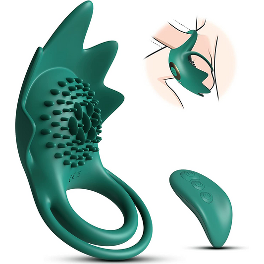 Sex toys  dubaiPenisDelayRingVibratorwith10VibrationModes&USBRechargeable(RemoteControl)toys  men