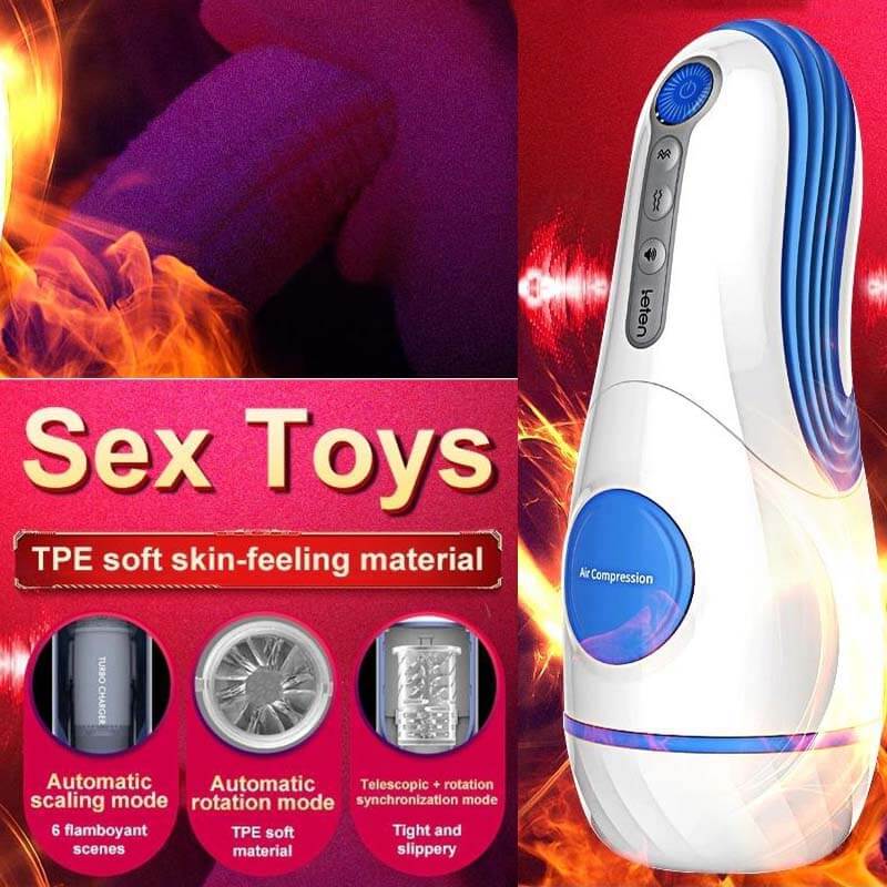 Leten Vagina Sex Toy For Him Automatic Intelligent Aircraft Cup