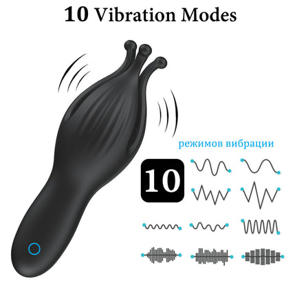 Deep Throat Penis Exerciser Nipple Stimulator Automatic Male Masturbator