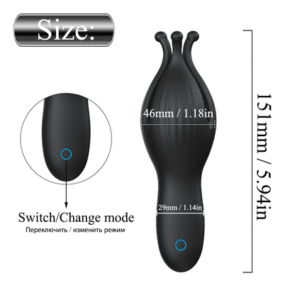 Deep Throat Penis Exerciser Nipple Stimulator Automatic Male Masturbator