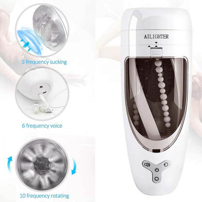 Clit Sucking Sex Toy Pussy Suction Automatic Penis Stroker