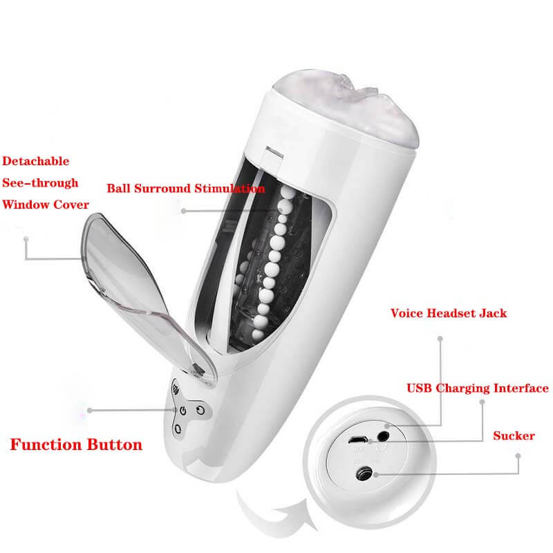 Clit Sucking Sex Toy Pussy Suction Automatic Penis Stroker