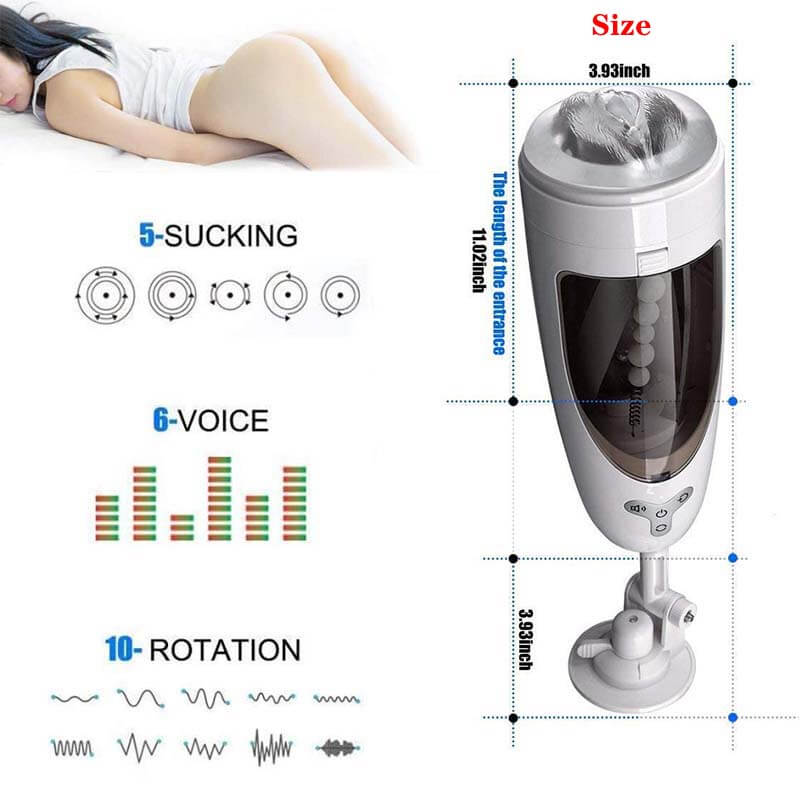 Clit Sucking Sex Toy Pussy Suction Automatic Penis Stroker
