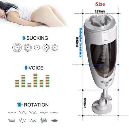 Clit Sucking Sex Toy Pussy Suction Automatic Penis Stroker