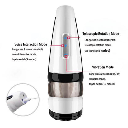 Ailighter Men Fucking Sex Toy Electric Penis Stroker