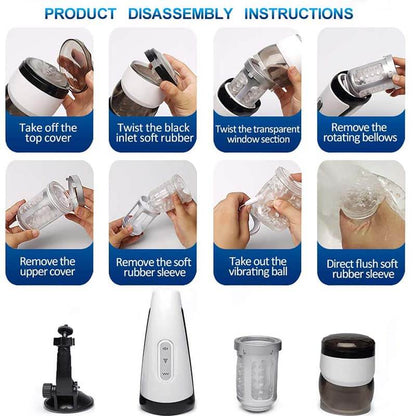 Ailighter Men Fucking Sex Toy Electric Penis Stroker