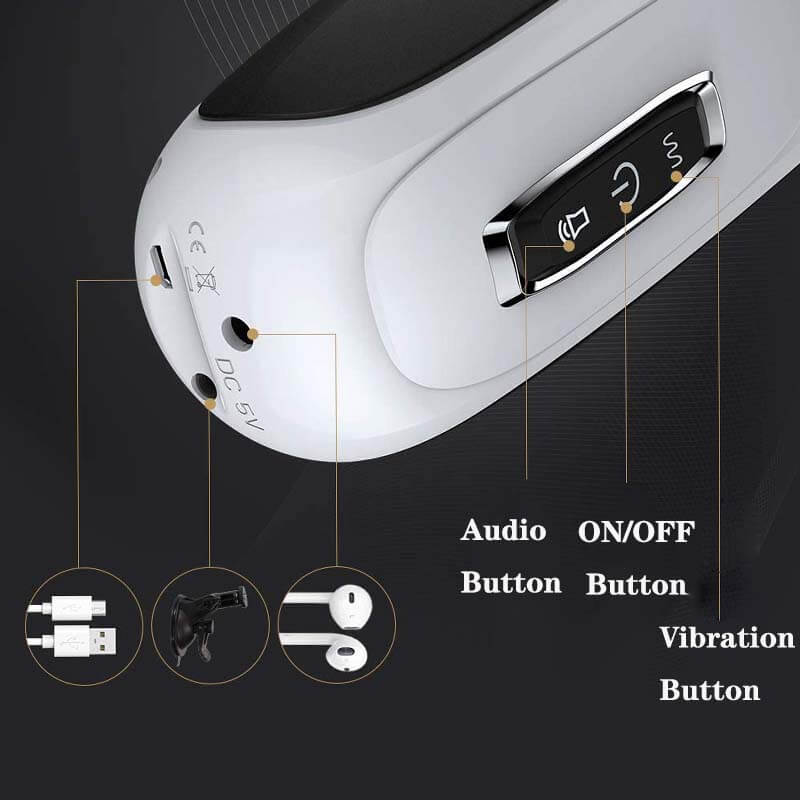 Automatic 3D Texture Thrusting Rotating Vagina Pussy