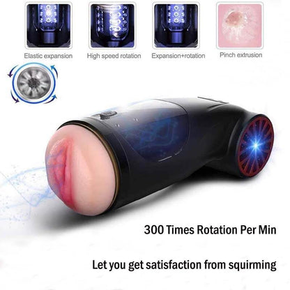 Automatic Thrusting Rotation Pussy Masturbator Sucking Real Vagina For Men