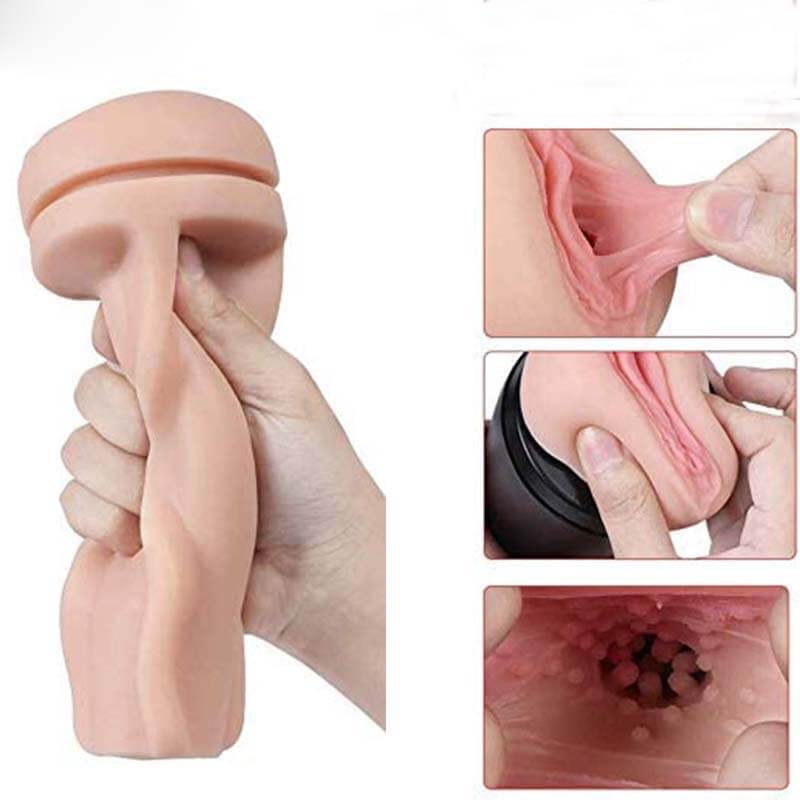 Hands Free Masturbator Sound Vibrating Male Sextoy