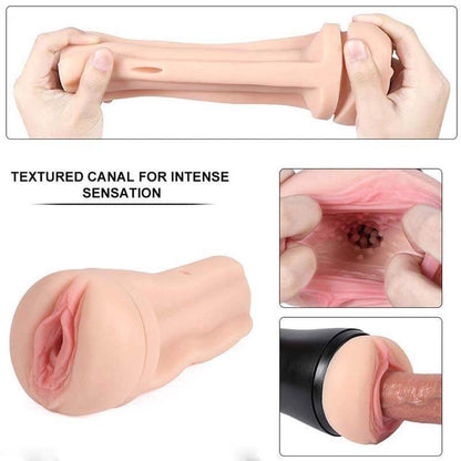 Hands Free Masturbator Sound Vibrating Male Sextoy