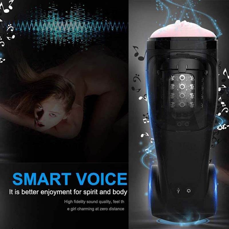 Automatic Thrusting Rotation Pussy Masturbator Sucking Real Vagina For Men