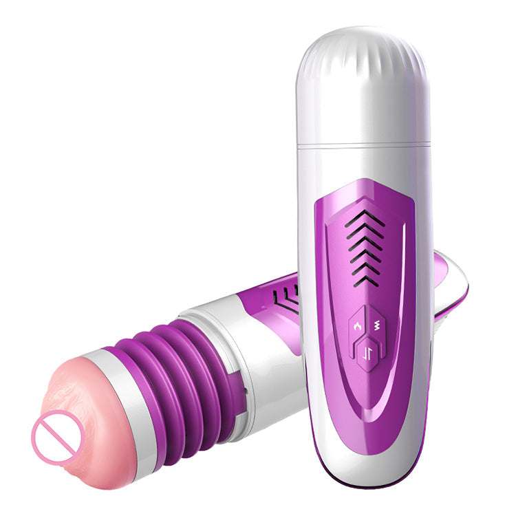 Dibe FF95 Fully Automatic Telescopic Heating Voice Male Masturbator