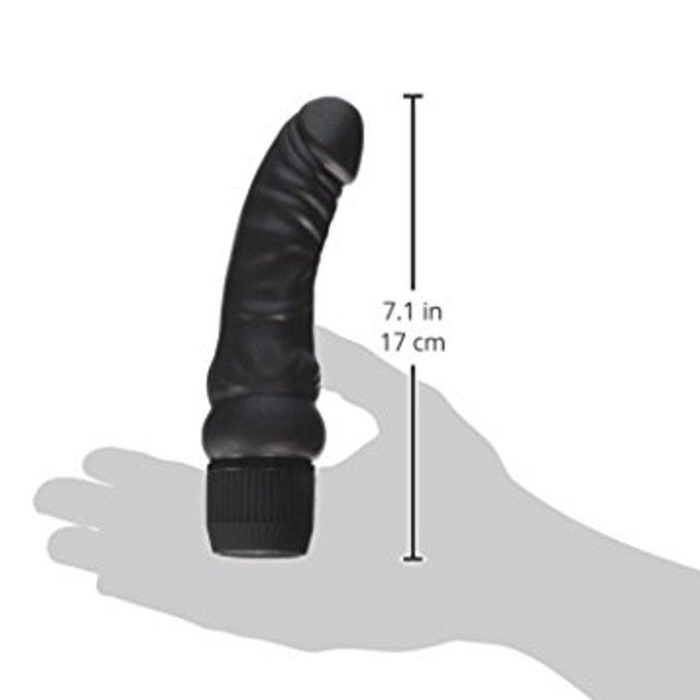 Black Velvet Veined Dong