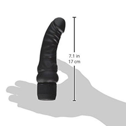 Black Velvet Veined Dong