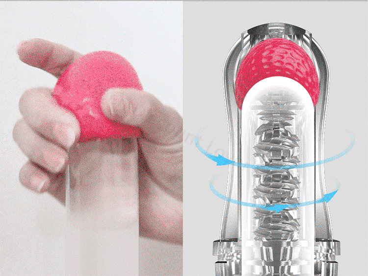 BIGBANG Male Masturbator Transparent Soft Endurance Exercise Sex Toy