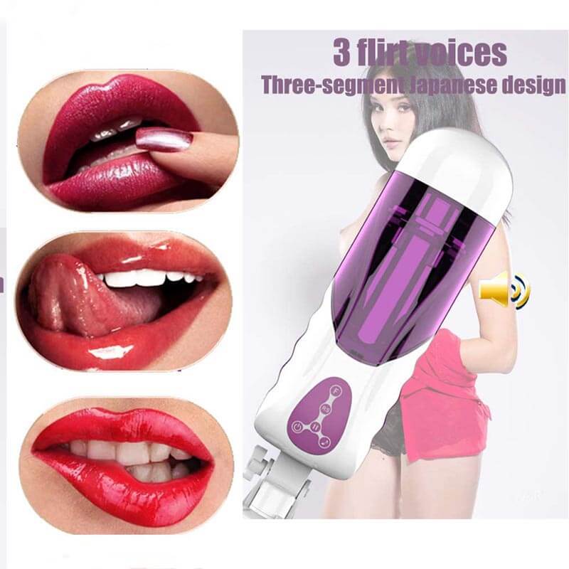 Realistic Pocket Masturbator Heating Mens Cock Stroker Toy