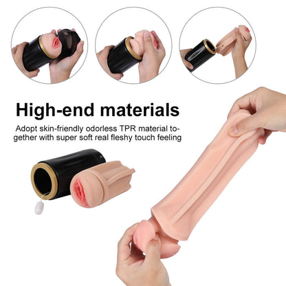 Induction Vibrating Voice Male Masturbator Men Sex Toy
