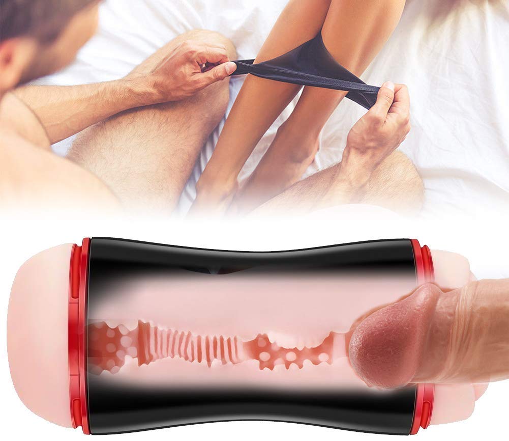 Electronic Pocket Pussy Ass Stroker Intelligent Sound 5D Toy